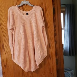 Agnes and Dora cable knit sweater